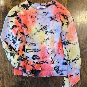 LET LUV Tie-Dye Sweatshirt - Multicolor